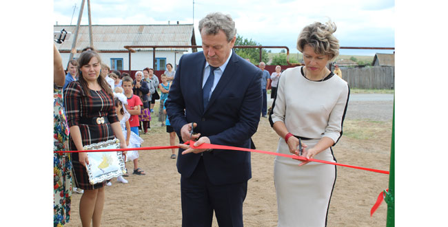 Открытие детского сада в Увельском районе