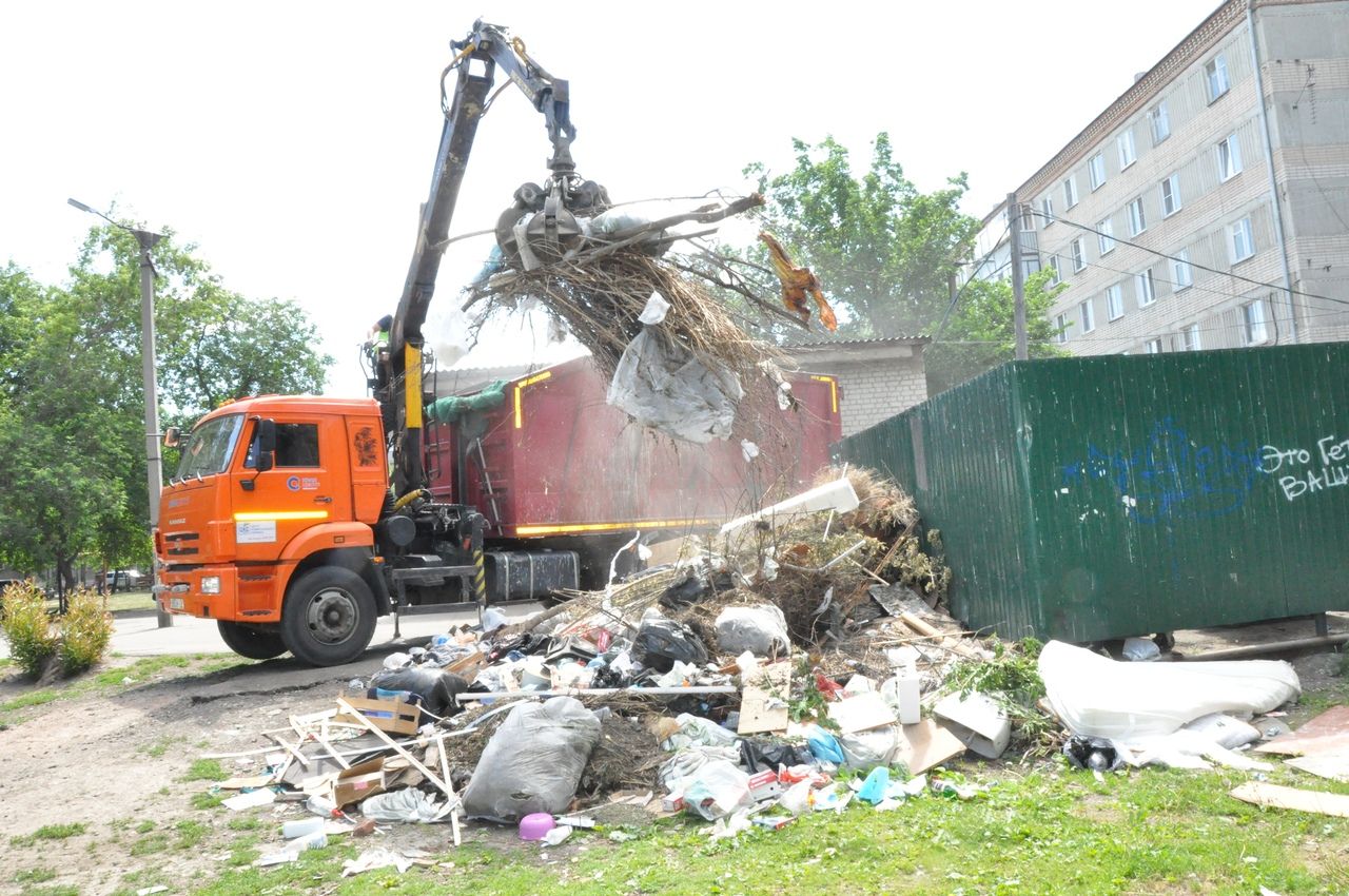 Ситуация в вывозом мусора в Копейске налаживается