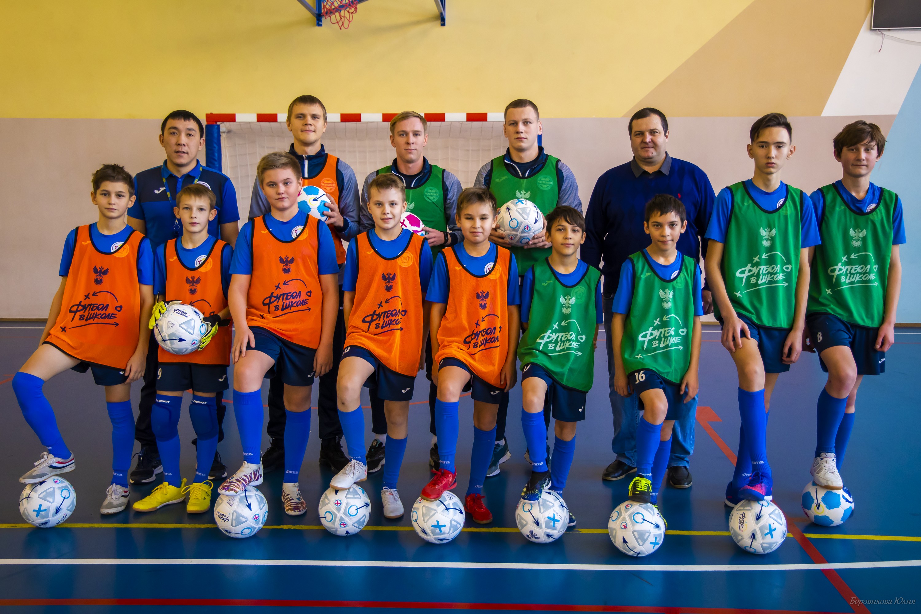 Проект РФС «Футбол в школе» продолжился в Челябинске