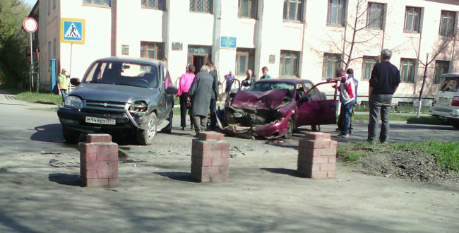 В Копейске произошло ДТП на улице Ленина