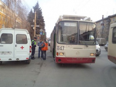 В Челябинске произошло ДТП с троллейбусом