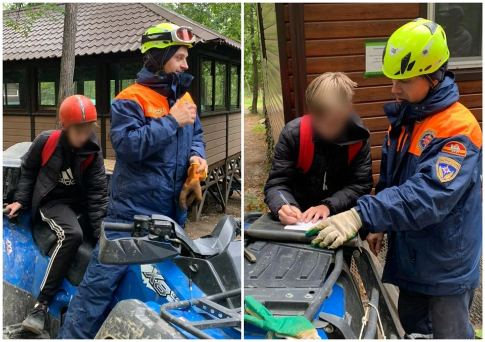 Спасатели эвакуировали двух подростков с температурой с горы Южного Урала