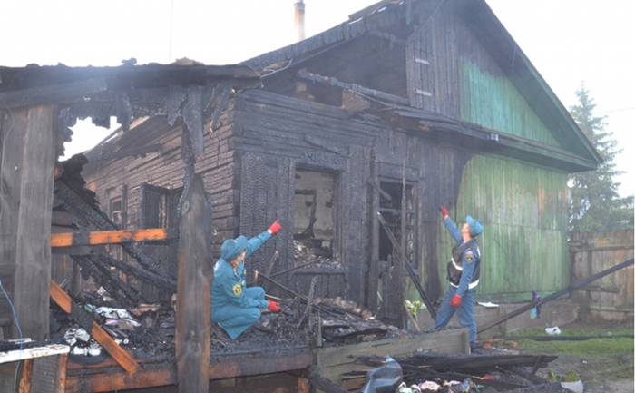 Пожар в Челябинской области унес жизни четырех детей