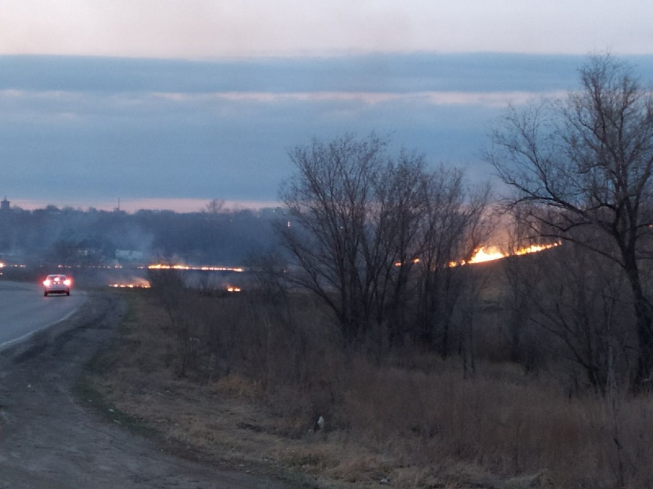 В Челябинской области лесные пожары приближаются к населенным пунктам