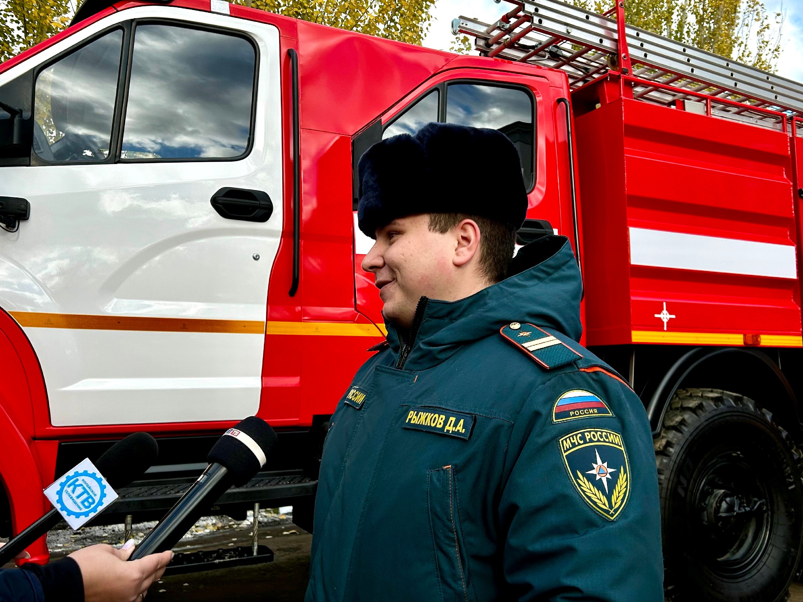 Новая автоцистерна пожарно-спасательной части готова к работе | газета  