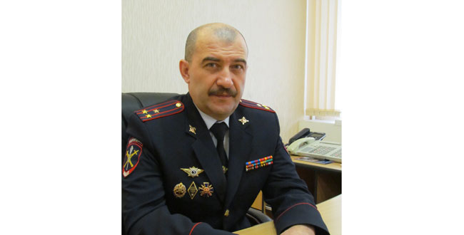 Алексей Васильев, начальник отдела МВД России по городу Копейску