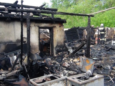 В Копейском поселке сгорели четыре человека 