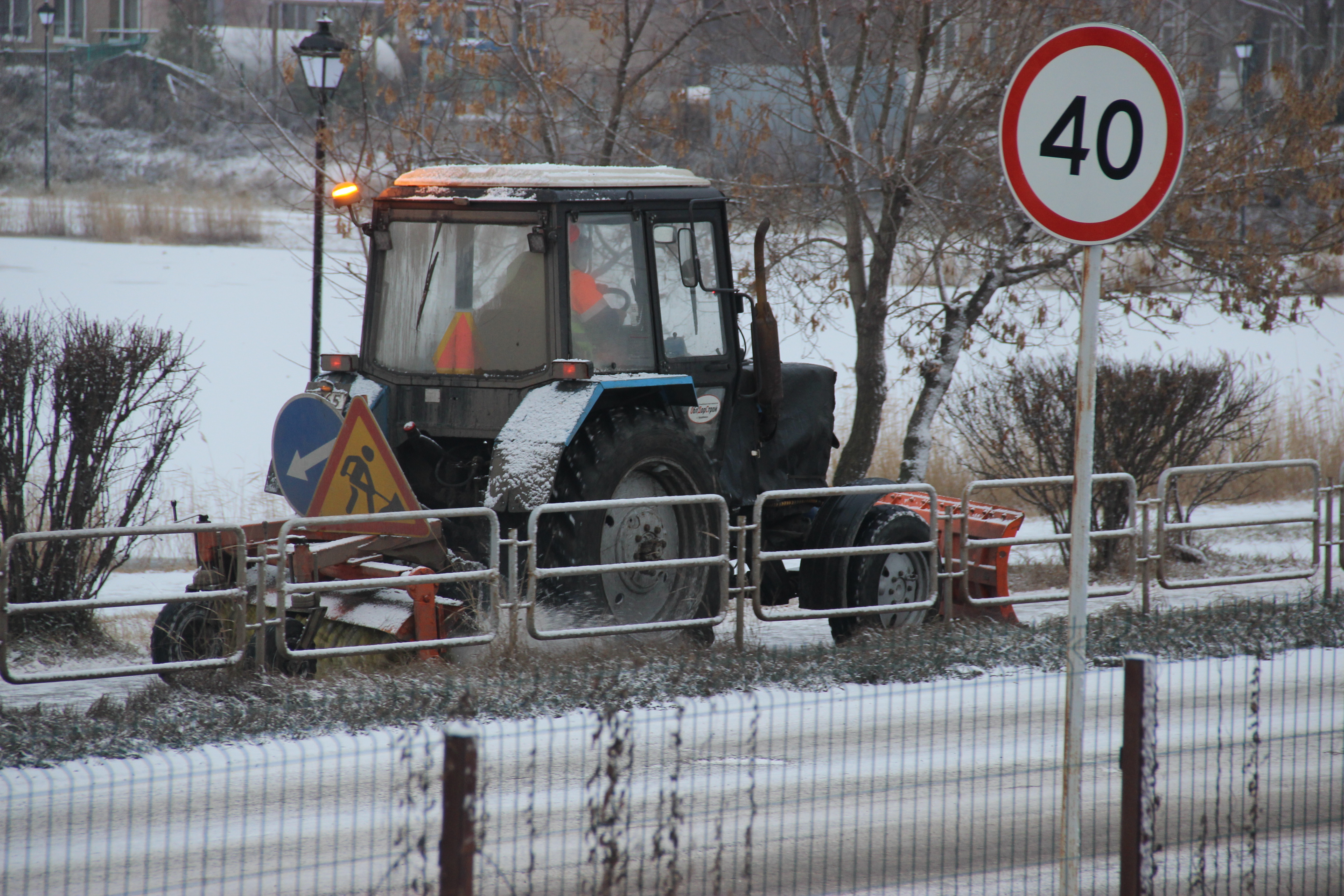 В Копейске усилят работы по обработке дорог и тротуаров