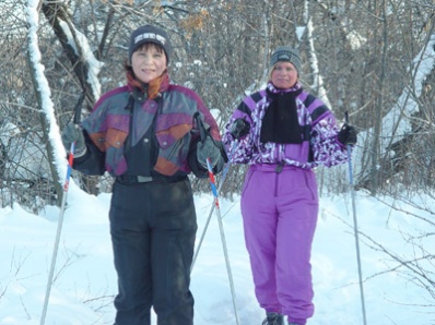 Лыжная романтика в Старокамышинске