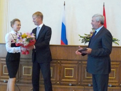 Директор музея получила премию ЗСО.