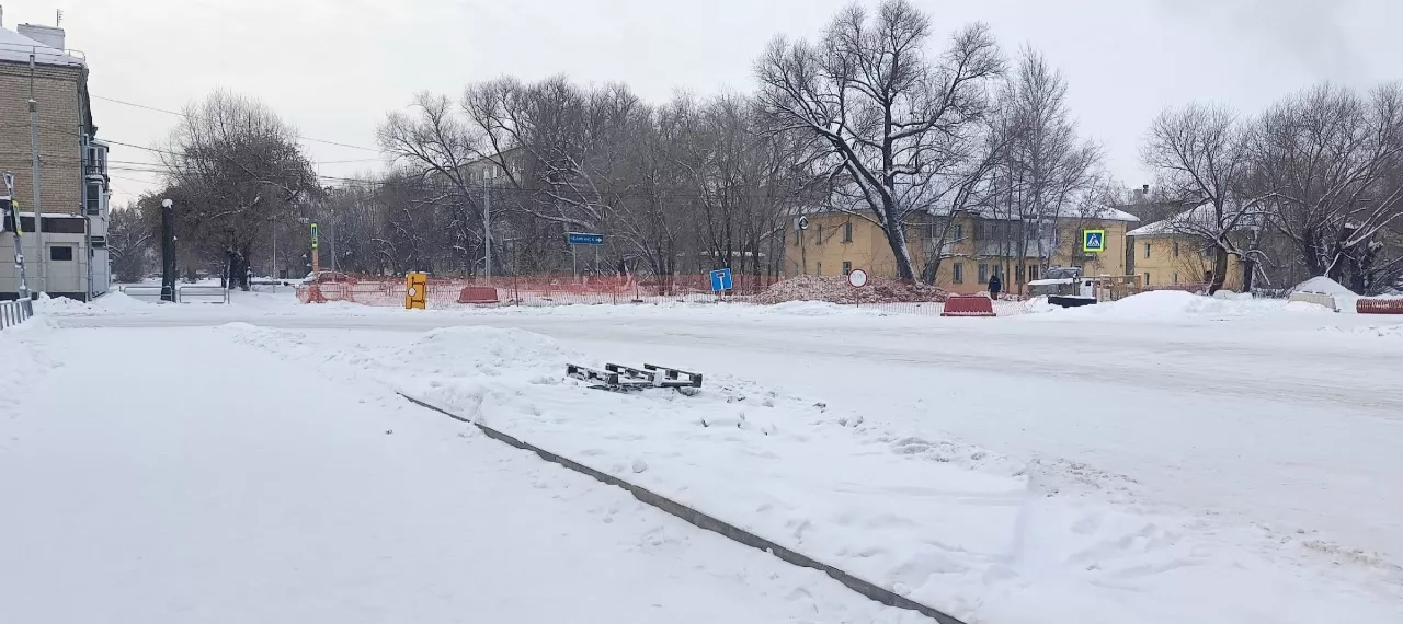 В Копейске продолжают ремонт коллектора на улице Кожевникова