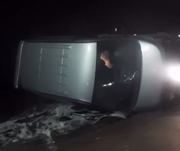 4 человека пострадали в ночной аварии на въезде в Копейск 