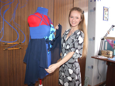 Студентка из Копейска поедет во всемирно известную лабораторию моды Вячеслава Зайцева 