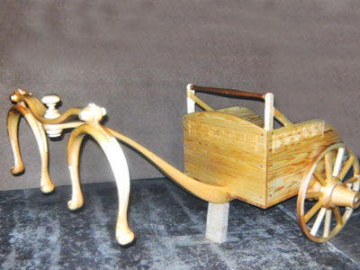 Специалисты Копейского политехнического колледжа воссоздали колесницу из Аркаима
