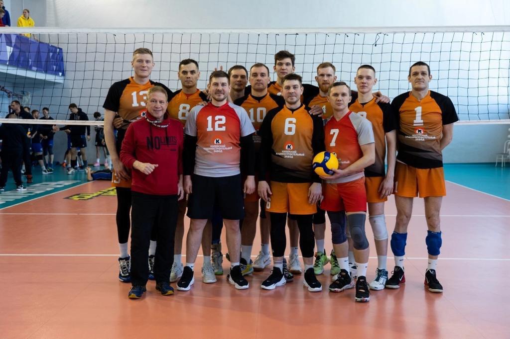 Копейские волейболисты завоевали награду на всероссийском турнире