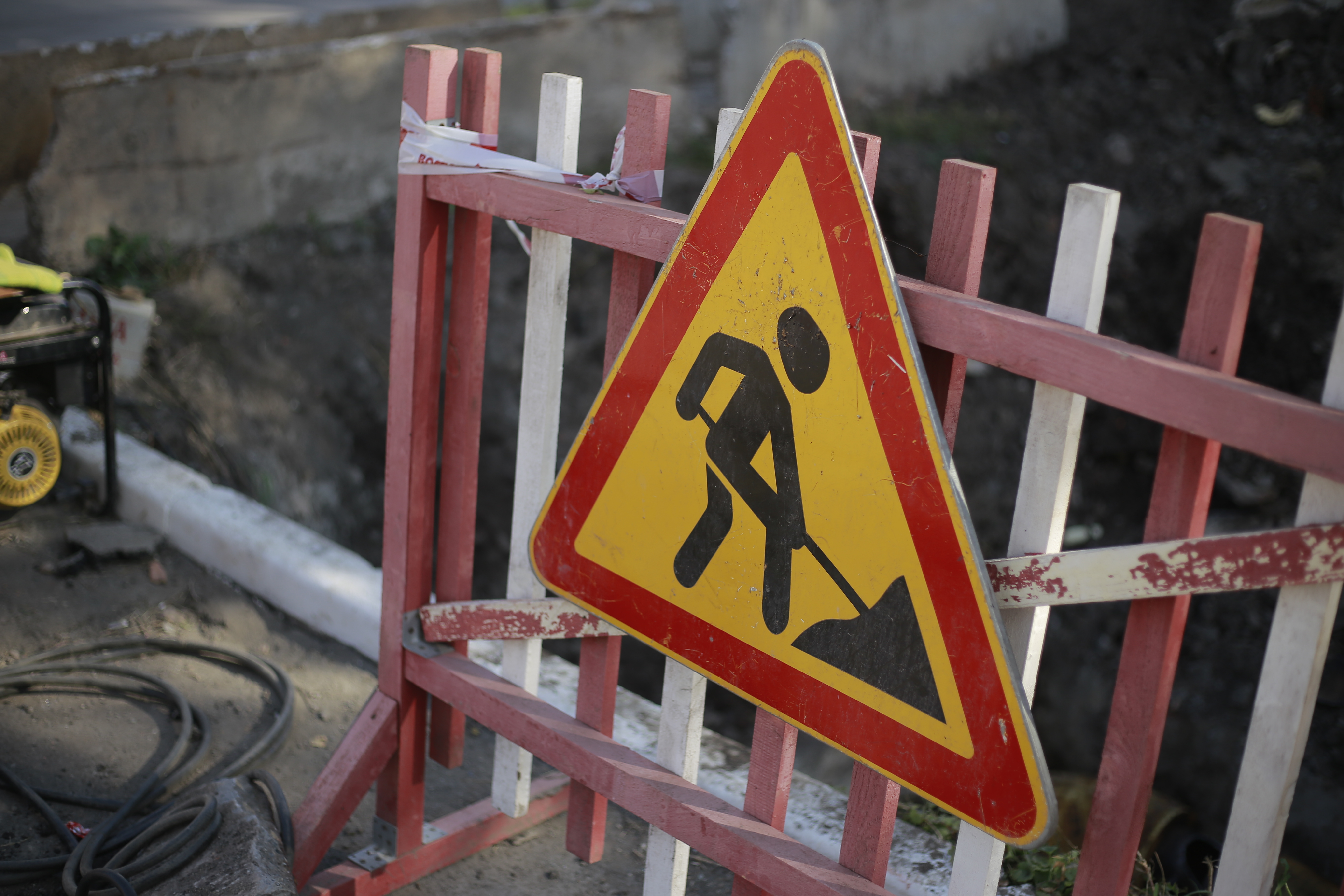 В Копейске активно ведутся дорожные работы