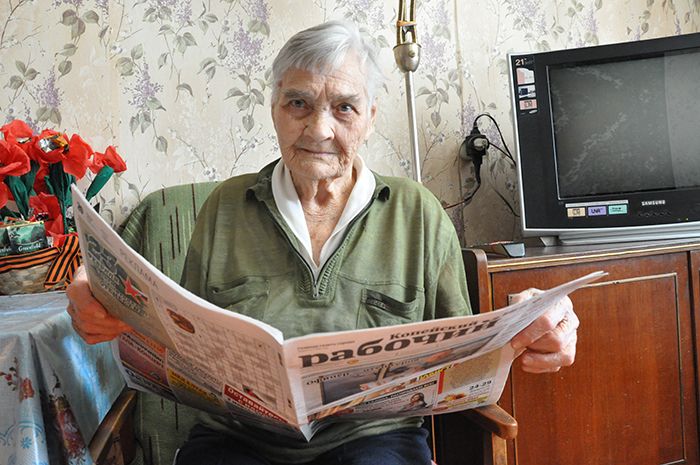 97-летняя копейчанка рассказала, как в войну была сестрой милосердия