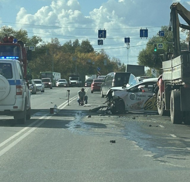 В Копейске на проспекте Победы произошла авария