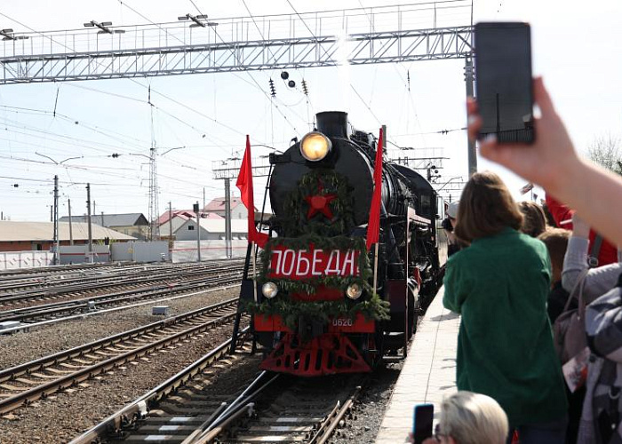 Перед 9 Мая в Челябинск прибудет «Поезд Победы»