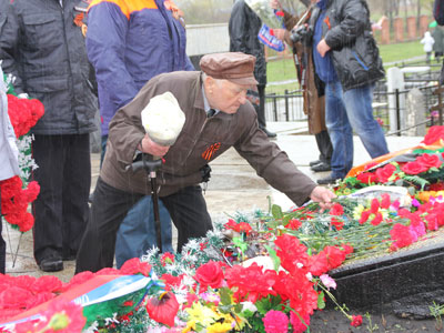 В Копейске почтили память погибших земляков