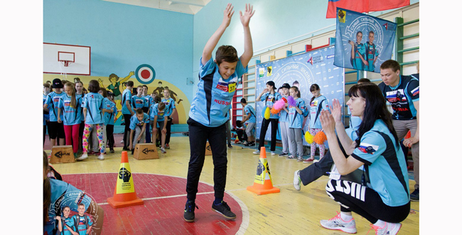 Соревнования по многоборью "Самый сильный школьник Челябинска"