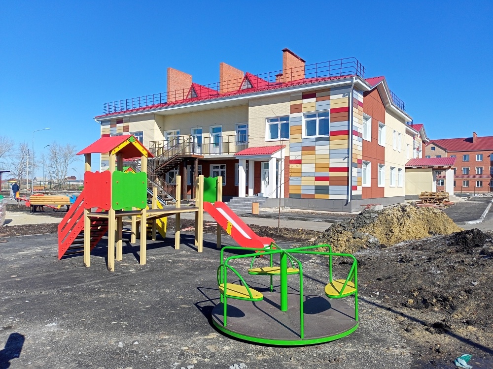 В поселке Октябрьский скоро откроется новый детский сад