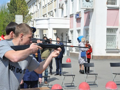 В Копейске прошла военизированная эстафета