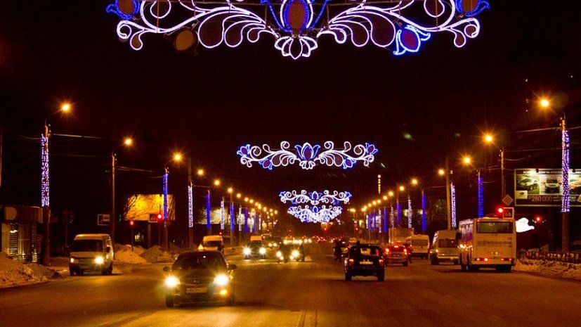 На праздничную иллюминацию в Челябинске потратят больше полумиллиарда рублей