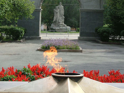 Мемориал "Вечный огонь" в Копейске