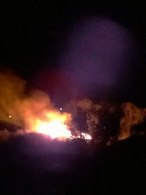 Вчера в Копейске горел расселенный дом