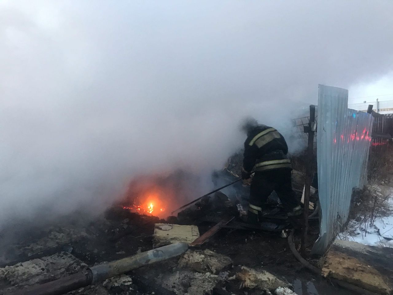 За неделю в Копейске произошло два пожара