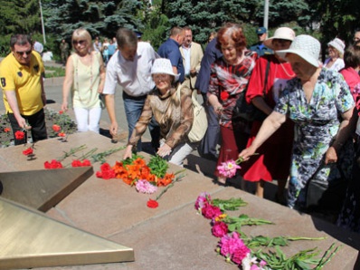 Копейчане почтили память советских воинов