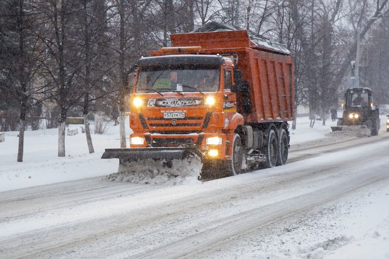 Ночью на дороги Копейска выйдет 20 единиц снегоуборочной техники