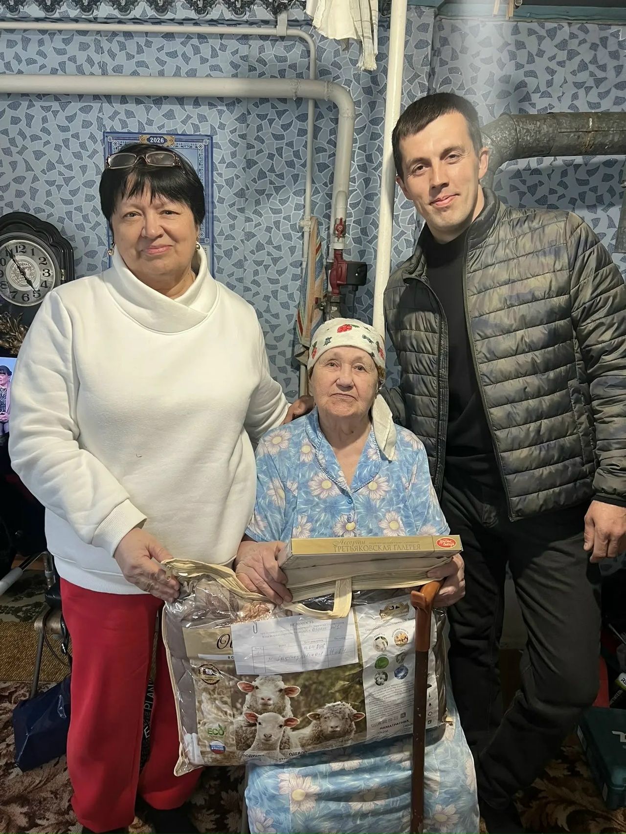 Жительница поселка Кадровик Роза Вахитова отметила 90-летний юбилей