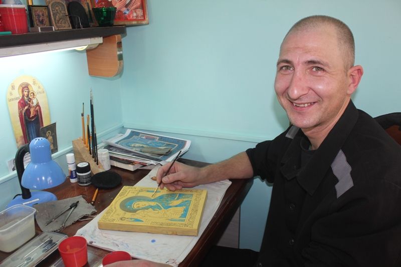 Иконописец из ИК-6 стал призером областного конкурса