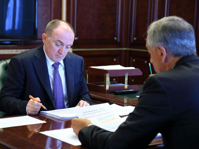 Министр строительства Челябинской области отчитался перед главой региона о результатах работы