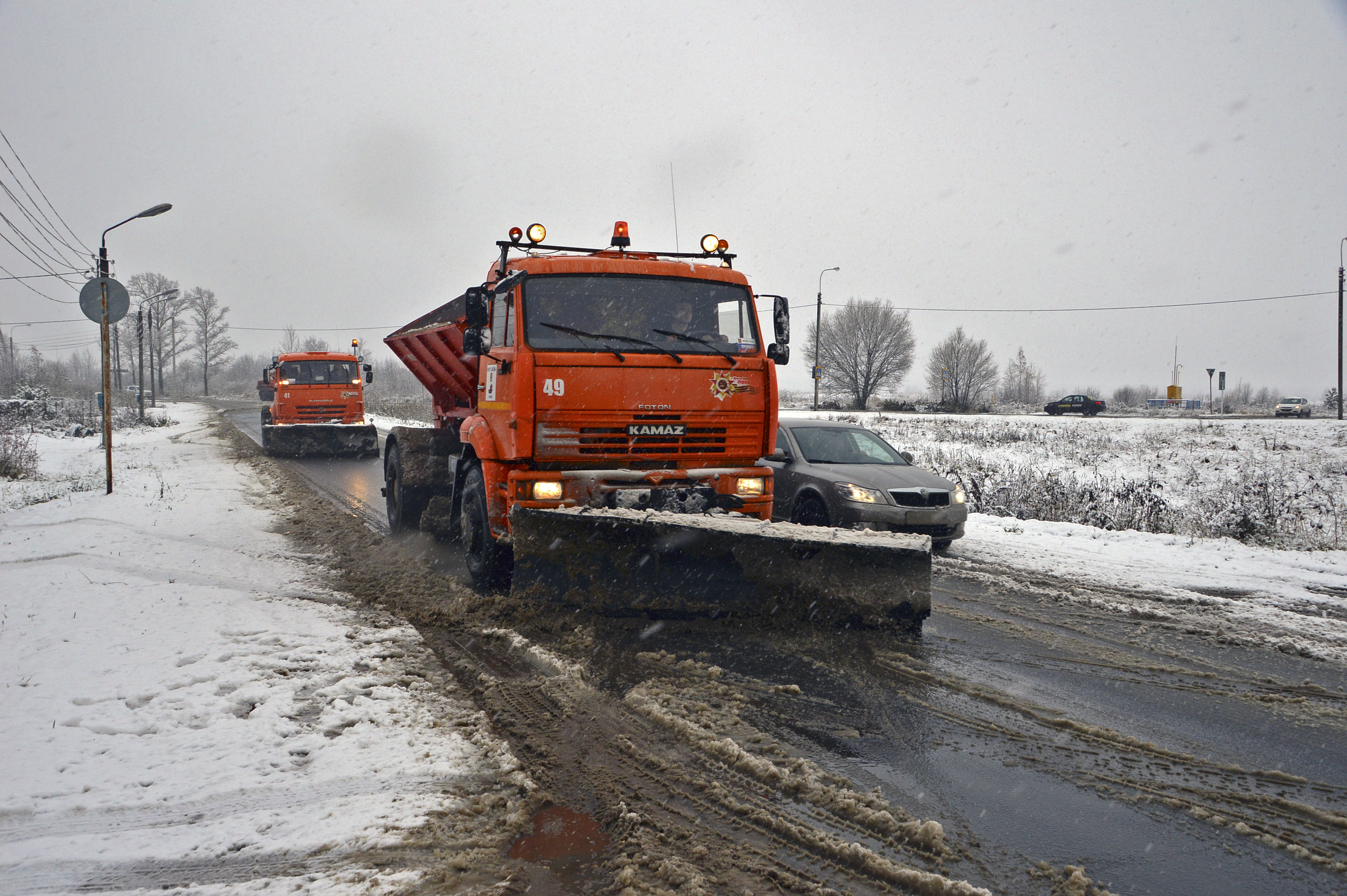 Готов ли Копейск к обещанному синоптиками снегопаду? Комментарий управления дорожного хозяйства