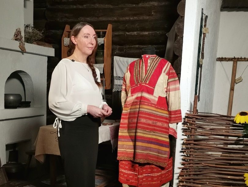 В Копейском музее хранится старинный русский наряд