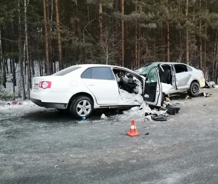 В ДТП на трассе Челябинска погибли пять человек