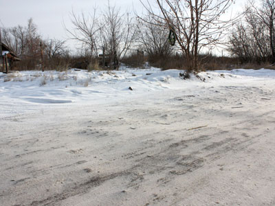 Читатель – газета: единственная дорога, ведущая в поселок Кулацкий, превратилась в ледяной каток