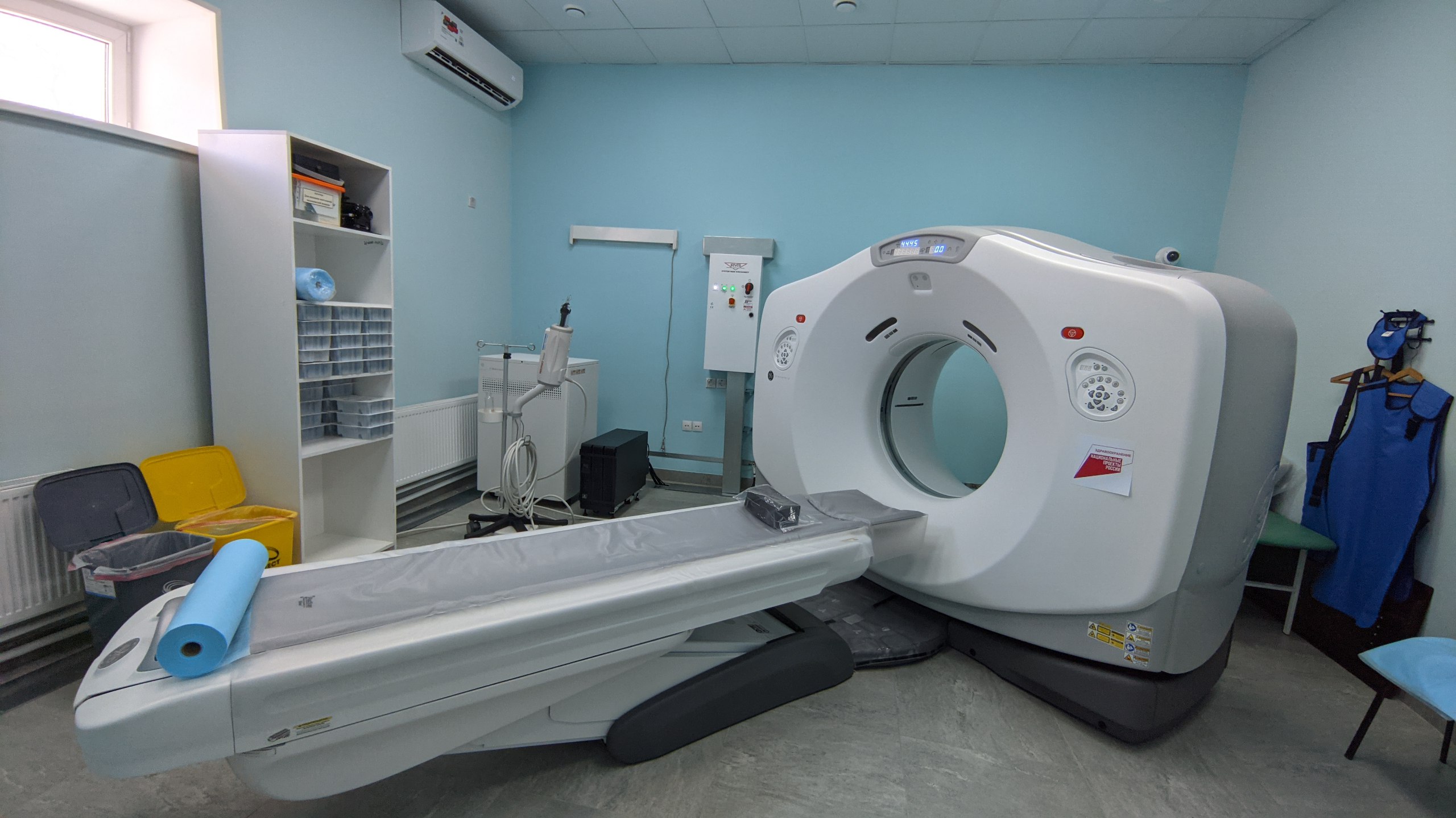 Новый компьютерный томограф установили в филиале Челябинского онкоцентра в Копейске
