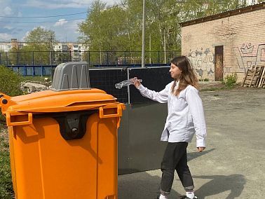 В Копейске установили 91 контейнер для раздельного сбора мусора