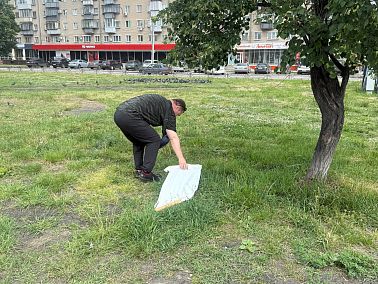 В Копейске можно спокойно гулять по парку и скверу