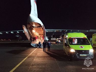 Пострадавшие в копейской трагедии доставлены в Нижний Новгород на спецборте МЧС
