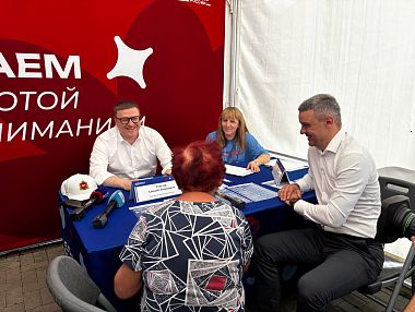 Копейчане пообщались с губернатором