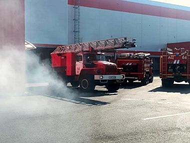 В Копейске пожарные отработали один из самых сложных сценариев на учениях