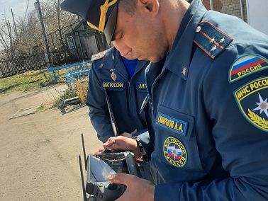  Сотрудники МЧС Челябинской области используют современные технологии для мониторинга пожарной обстановки