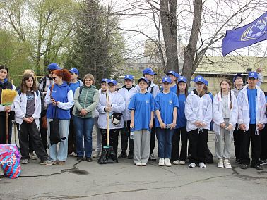 Всероссийский субботник объединил юных активистов Копейска