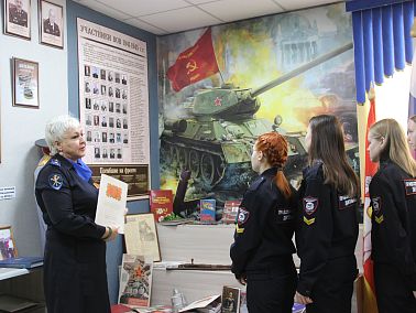 В Копейске прошла экскурсия в полиции