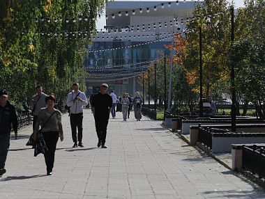 Площадь Трудовой Славы закрыли для реконструкции 
